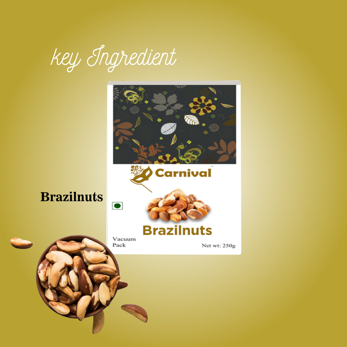 Carnival Premium Brazil Nuts 250g