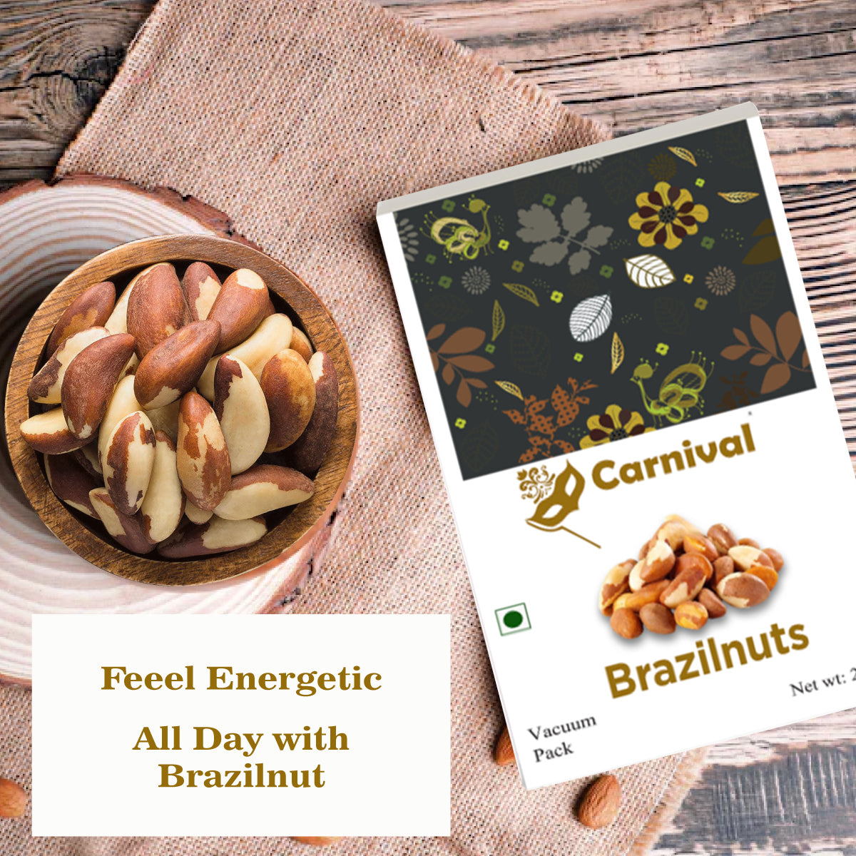 Carnival Premium Brazil Nuts 250g