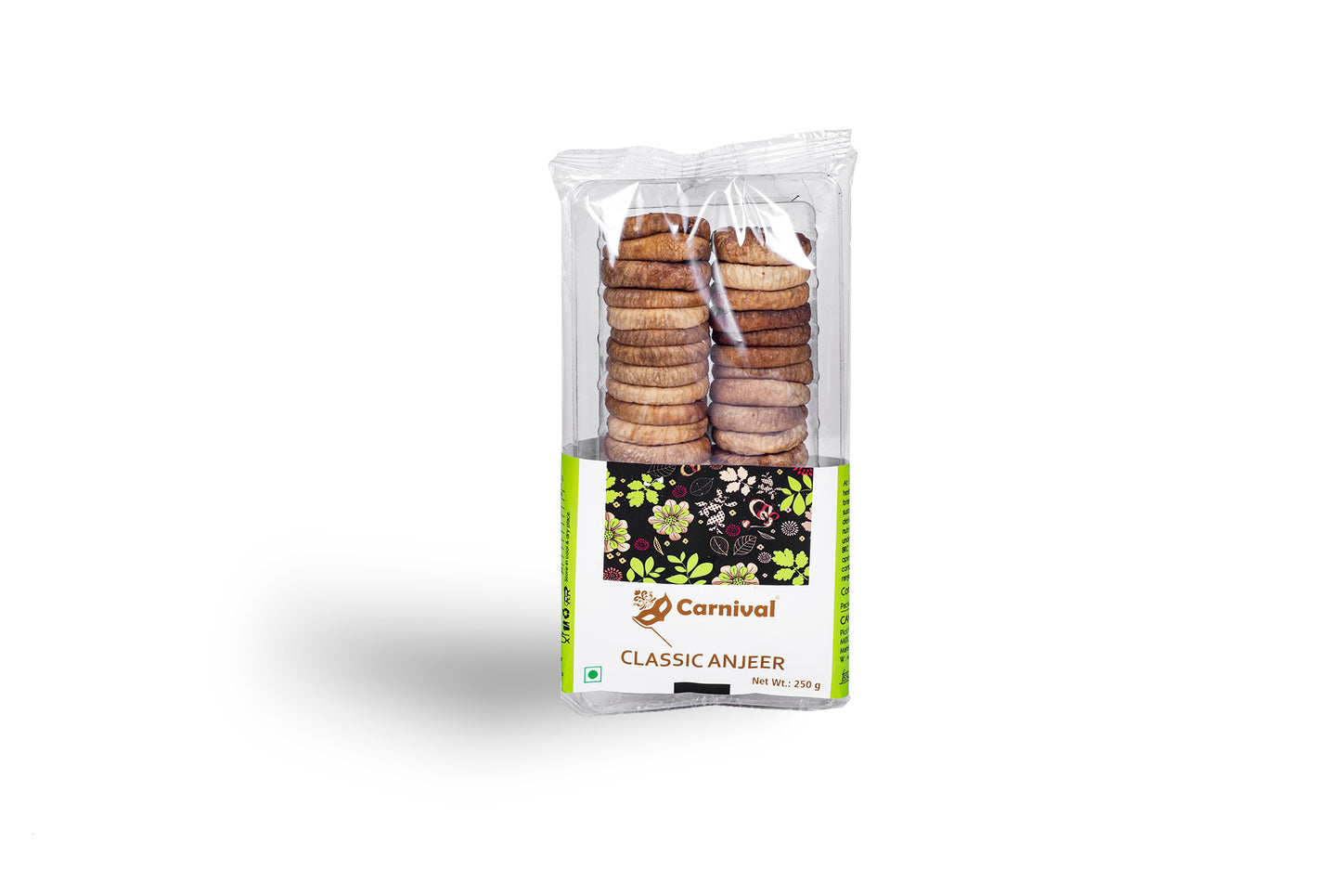 Carnival Classic Anjeer (Fig) 250g | Energy Booster, Nutrient- rich, Vegan, Healthy Dryfruit |