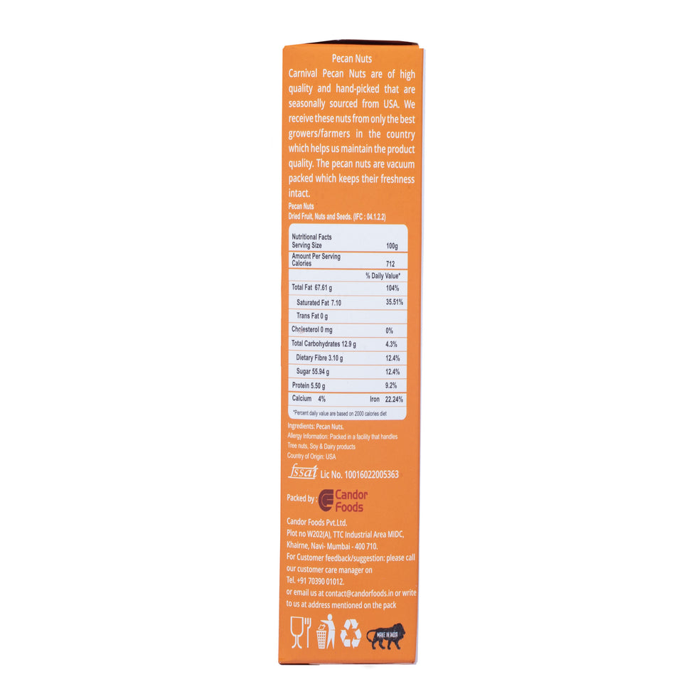 Carnival Premium Pecan Nuts 250g