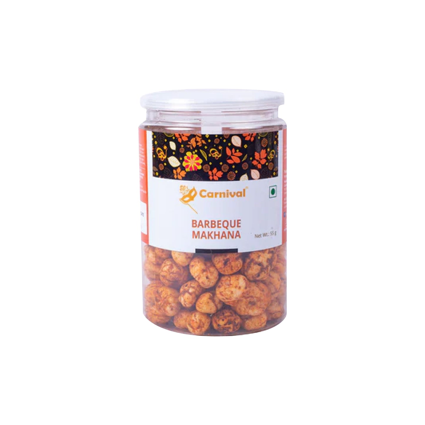 Carnival Barbeque Makhana | Lotus Seeds / Fox Nuts | Healthy Snacks | Plant Based | Crunchy |