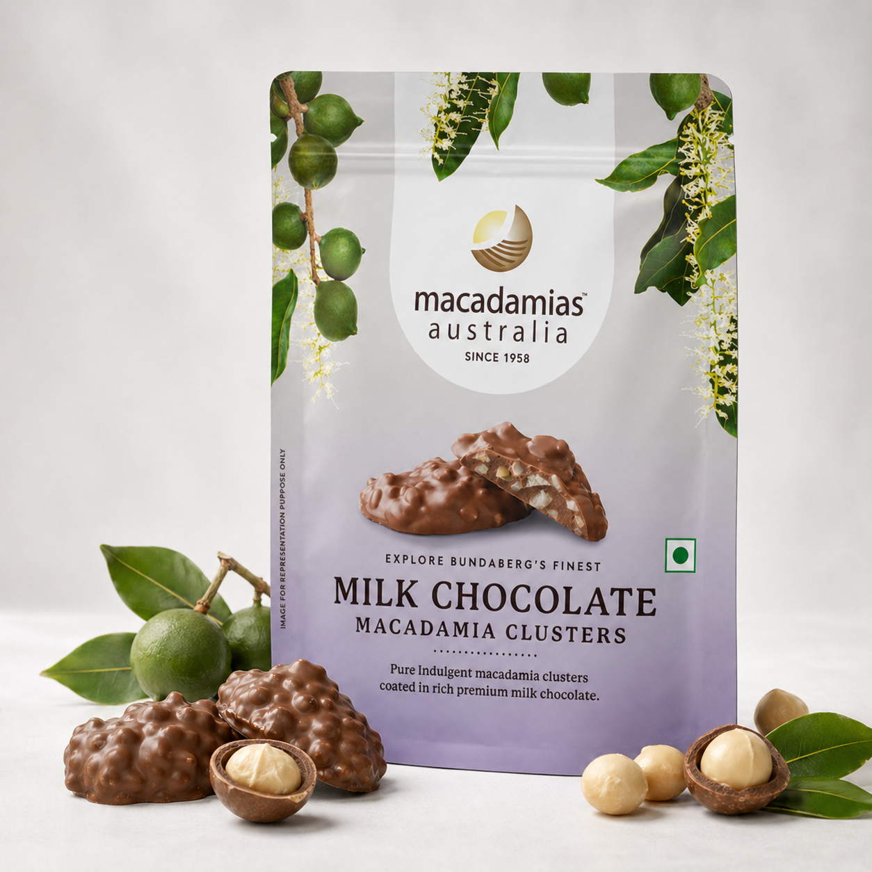Milk Chocolate Macadamia Clusters