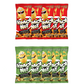 Kracknut Baked Coated Peanuts - Assorted Pack of 10 (25g x 10N) - Thai Firangi | Pudhina Pathaka Flavored crunchy coated peanuts | Healthy baked Indian Snack | Vegan |