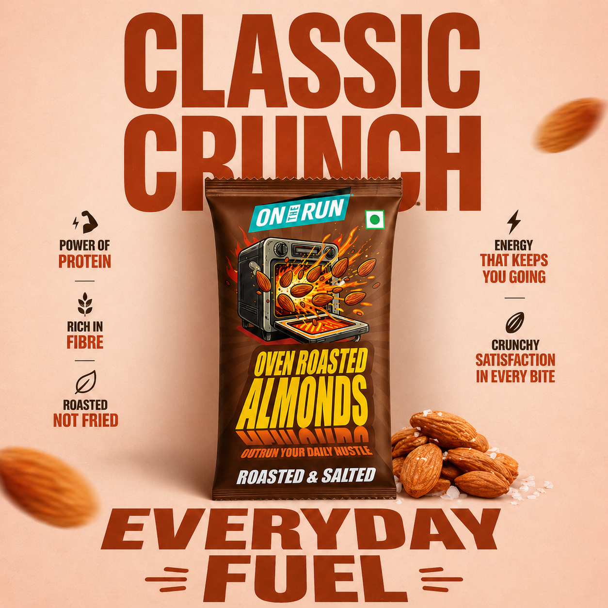 Oven Roasted Almonds