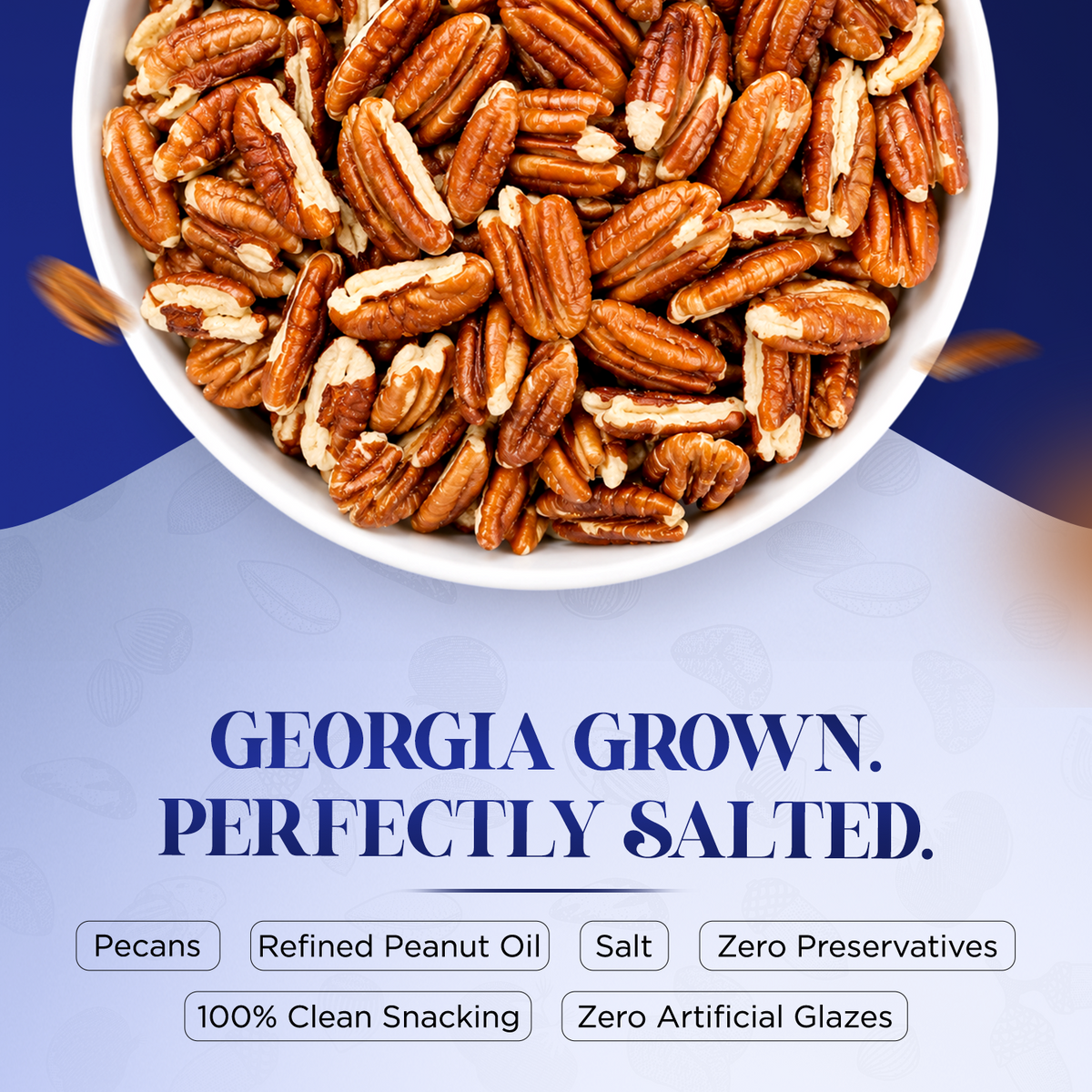 Zorro Roasted & Lightly Salted Pecans 100g