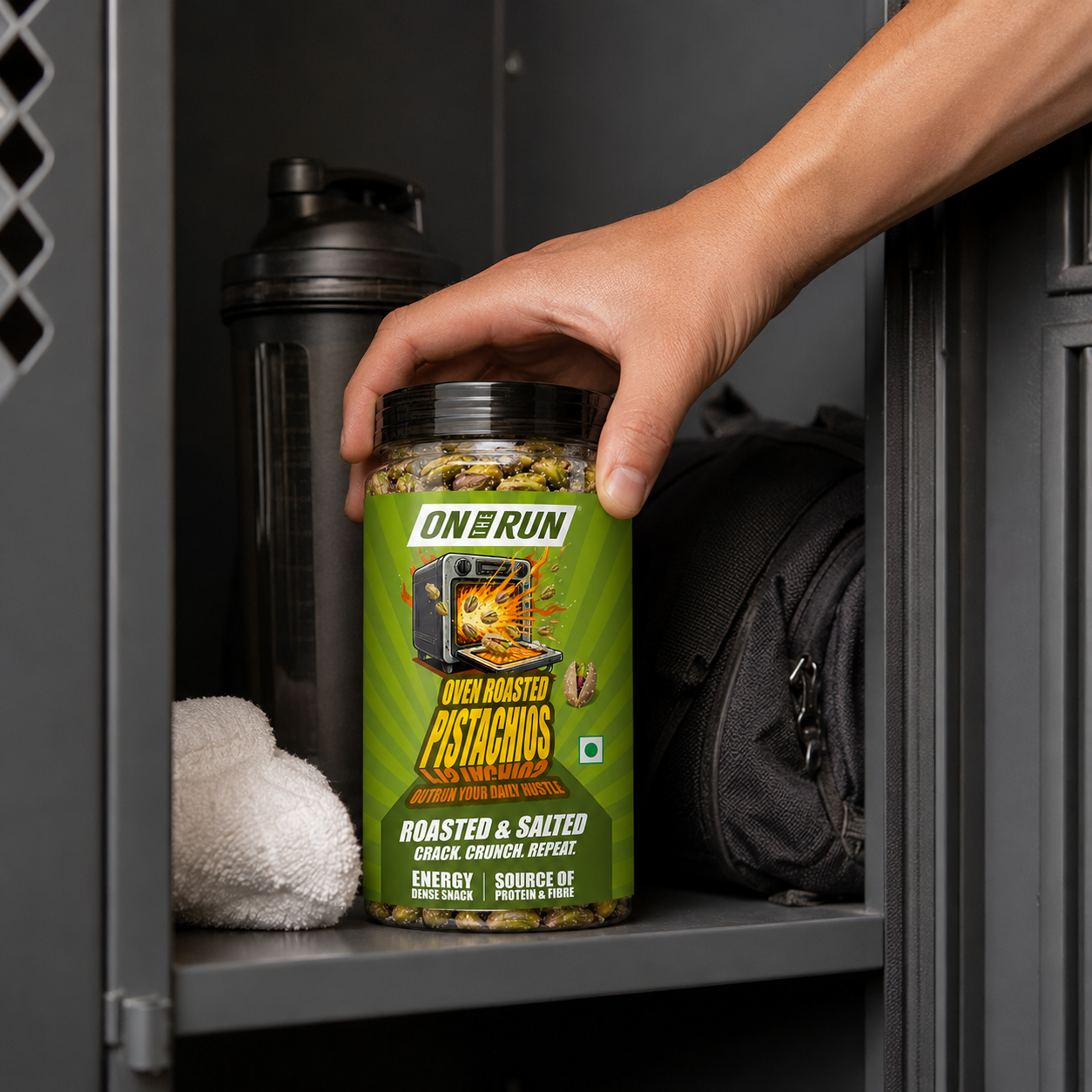 On The Run Oven Roasted Pistachios – Roasted & Salted