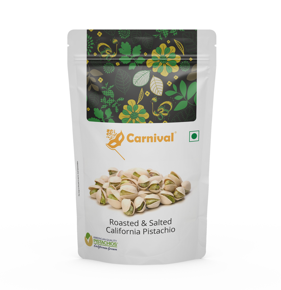 Carnival Roasted and Salted California Pistachios 250g