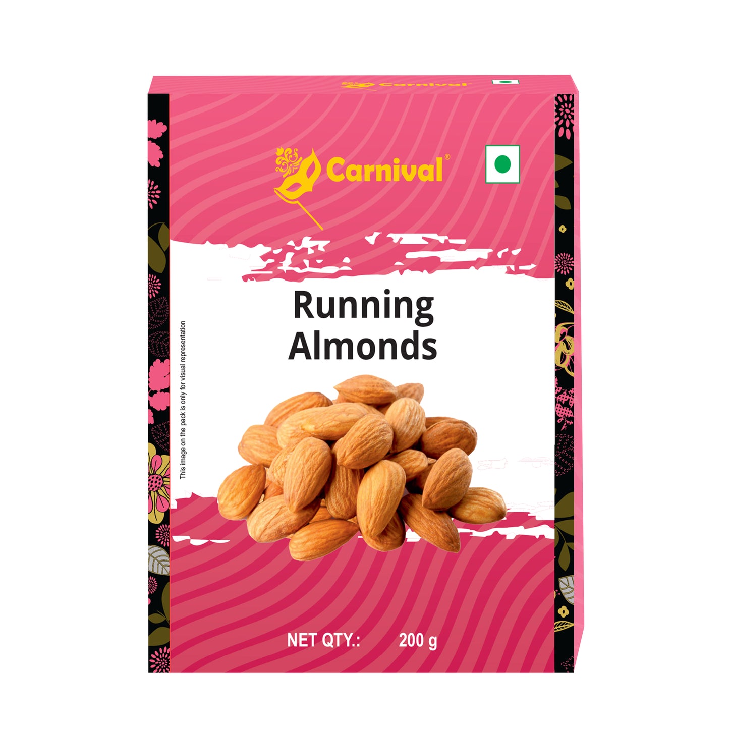 Carnival Almonds - Running 200g