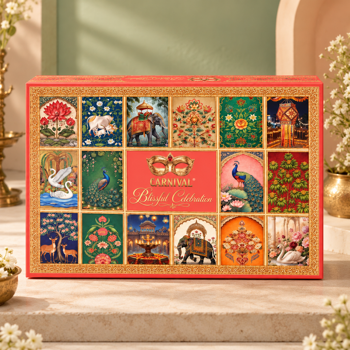 Carnival Blissful Celebration Assorted Nuts & Cranberry Gift Box 400g
