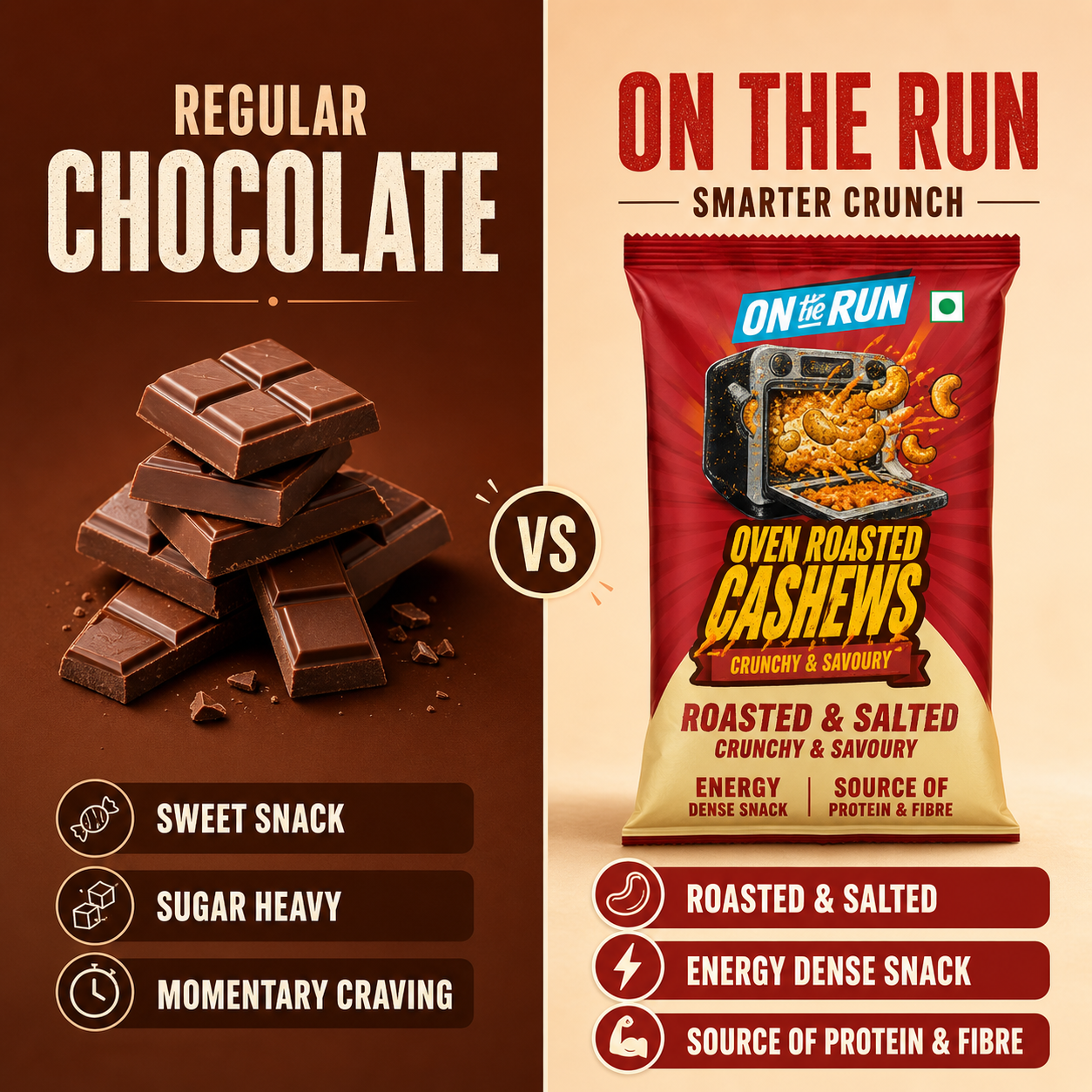 Oven Roasted Cashews