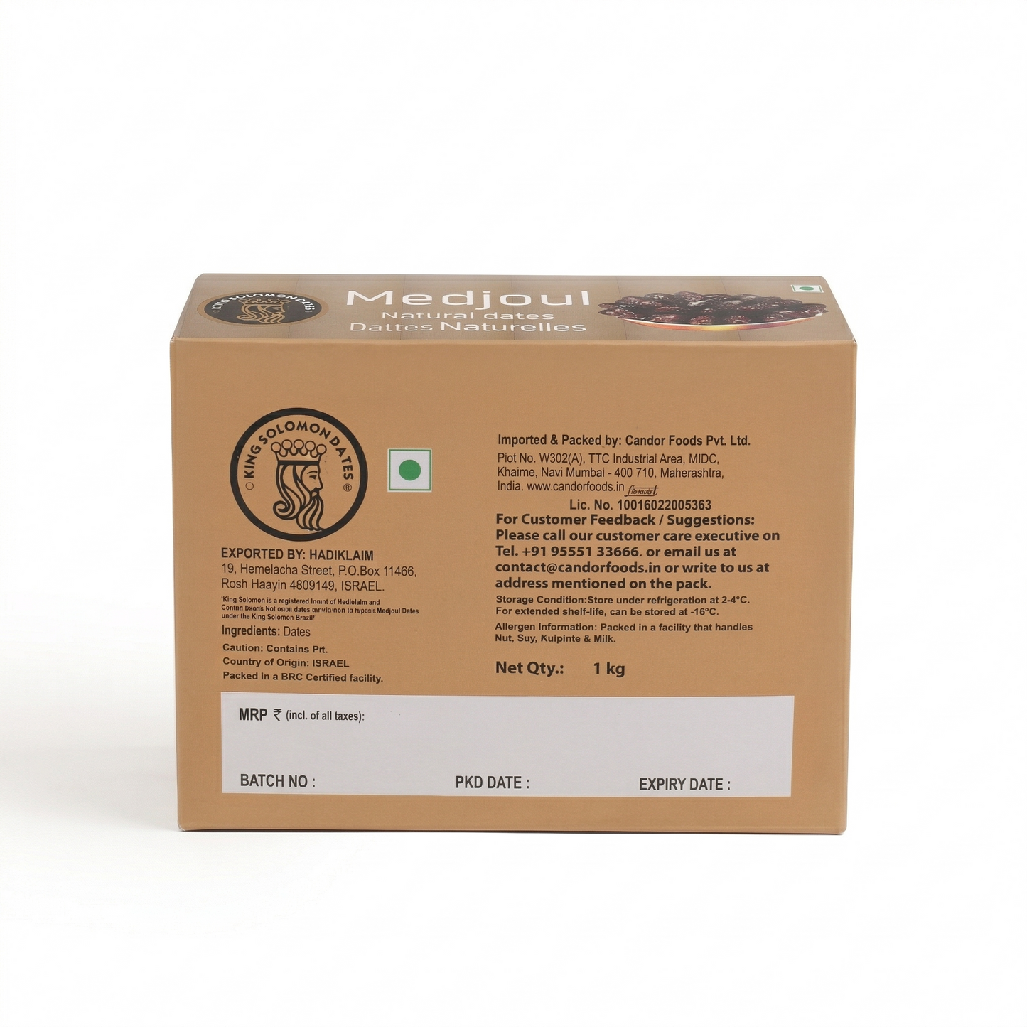 King Solomon Large Medjool Dates