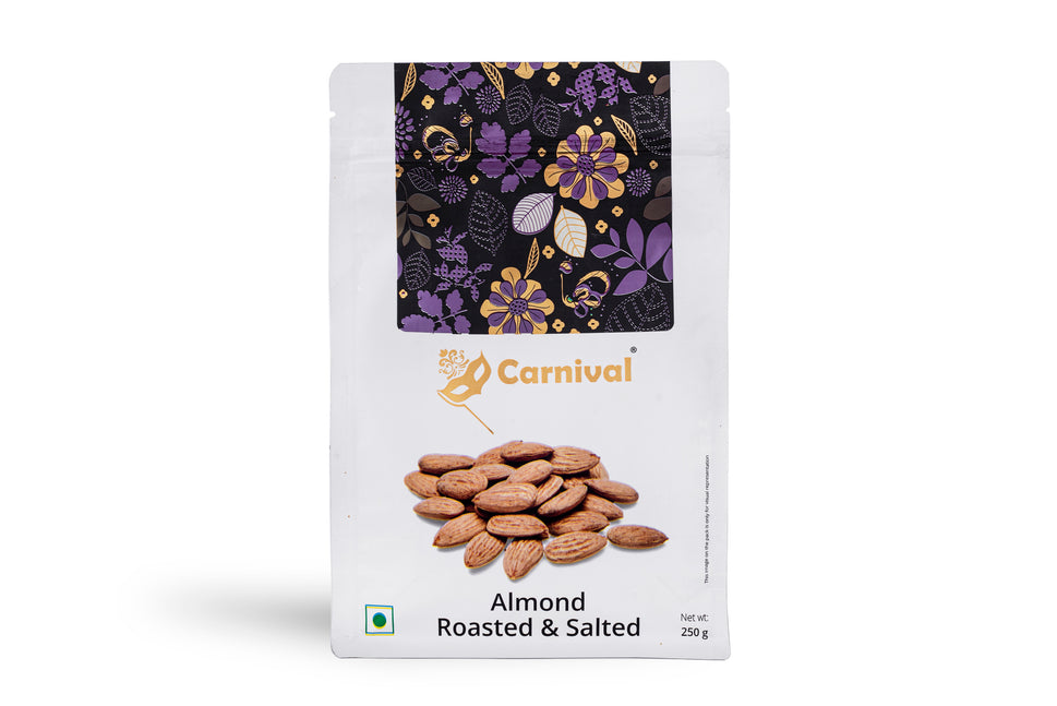 Carnival Roasted & Salted Almonds 250g