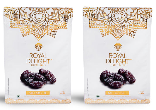 Royal Delight Medjool - Medium 250g Pack of 2