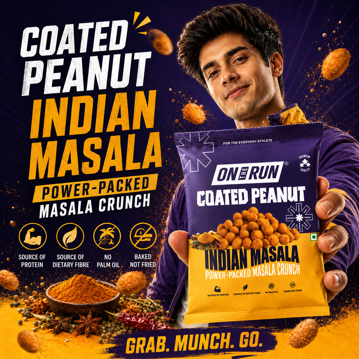 Coated Peanut (Indian Masala)