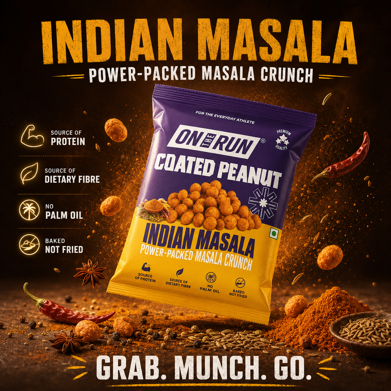 Coated Peanut (Indian Masala)