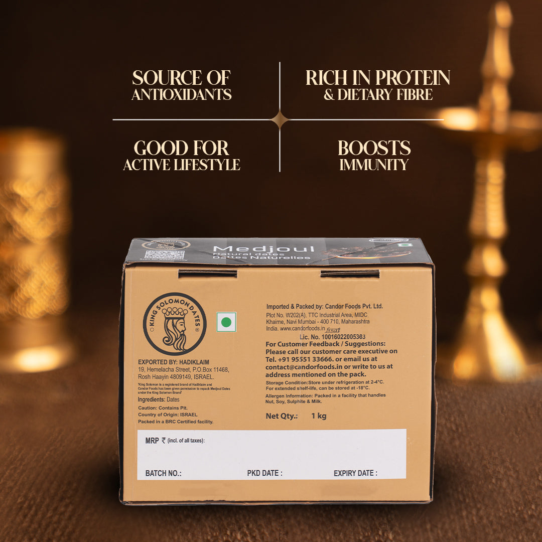 King Solomon Jumbo Medjool Dates – Premium Grade