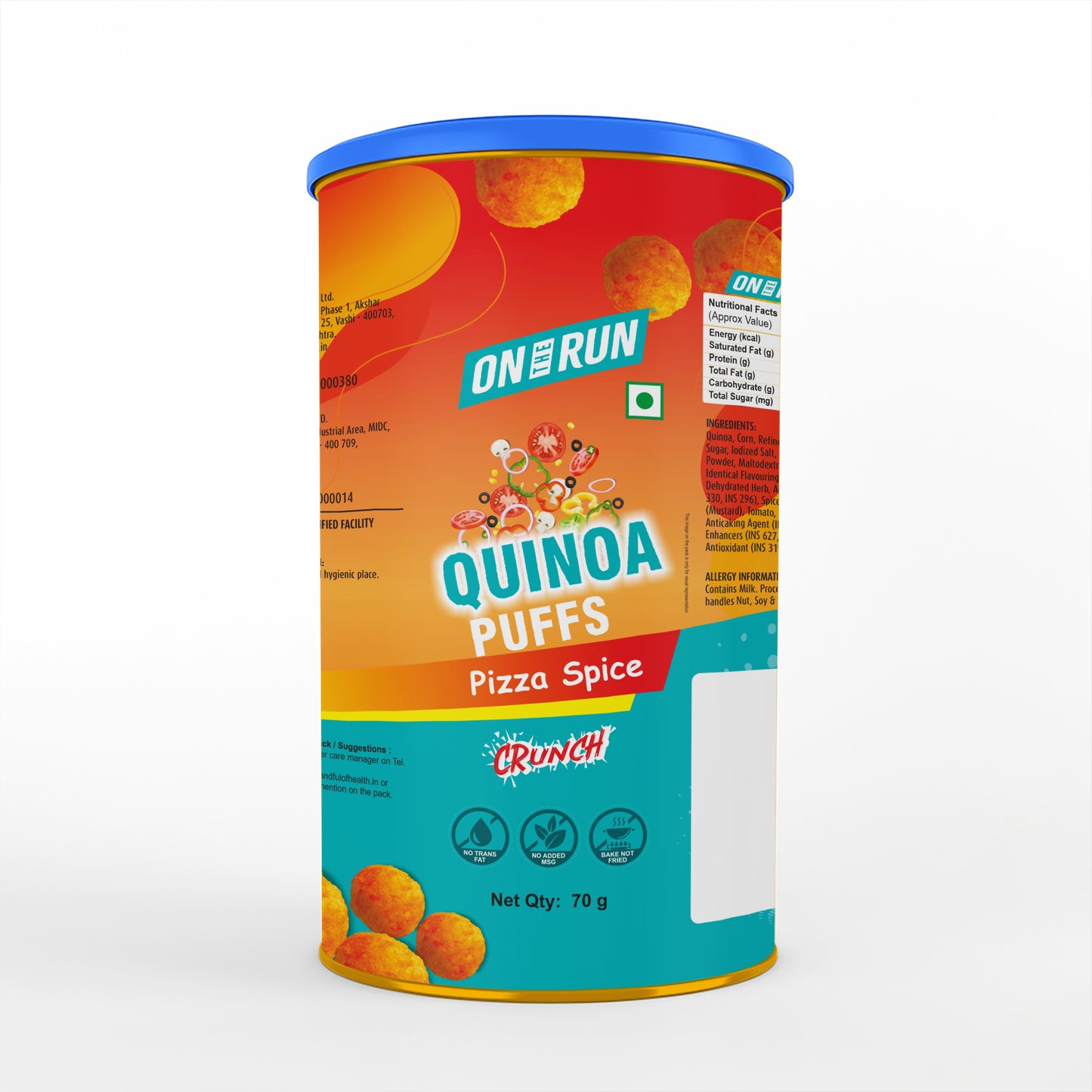 OTR Quinoa Balls - Pizza (50g)