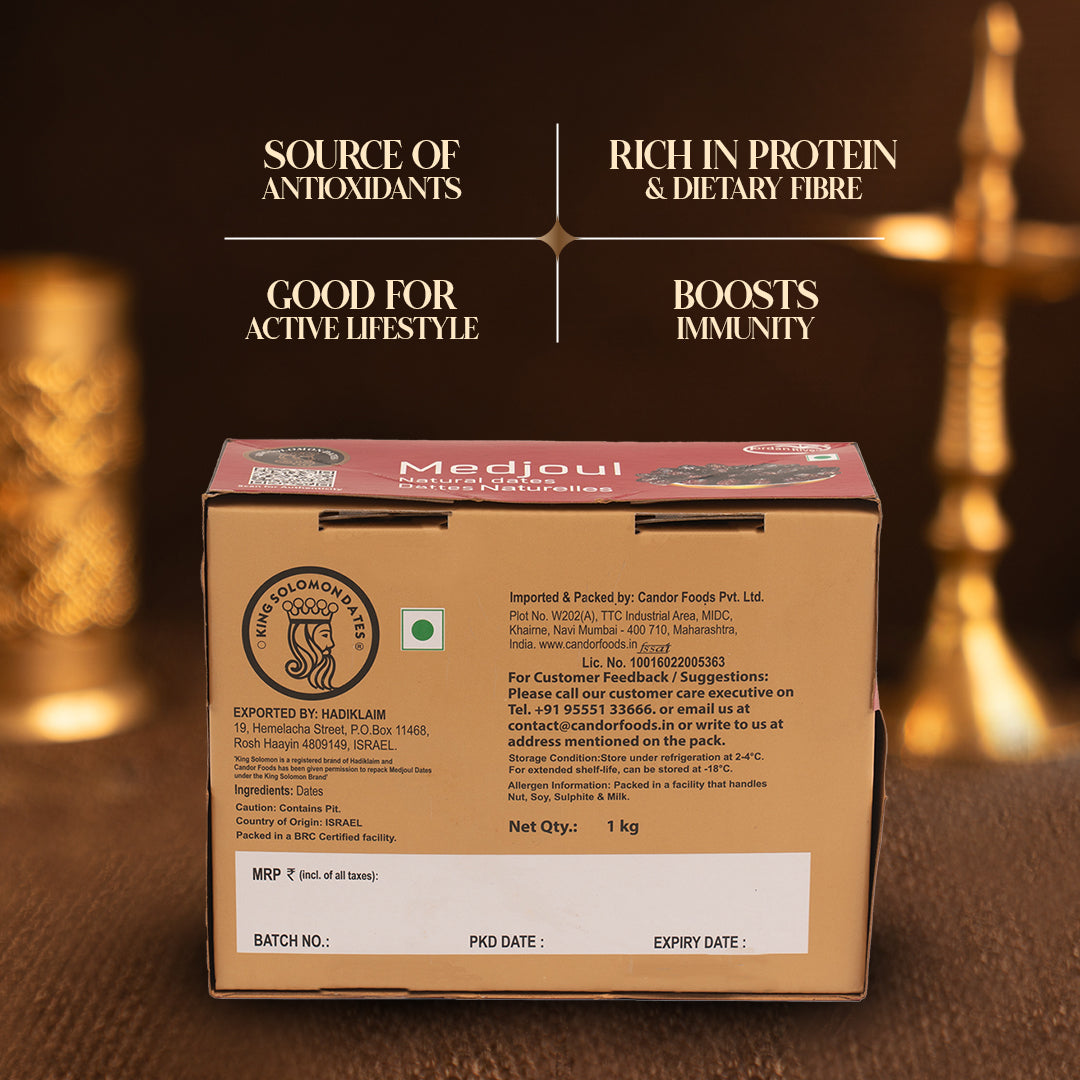 King Solomon Medjoul Dates Medium