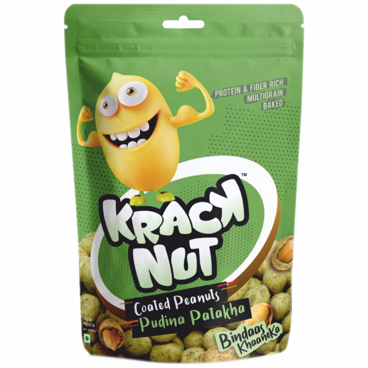 Krack Nut Coated Pudina Peanuts 110g