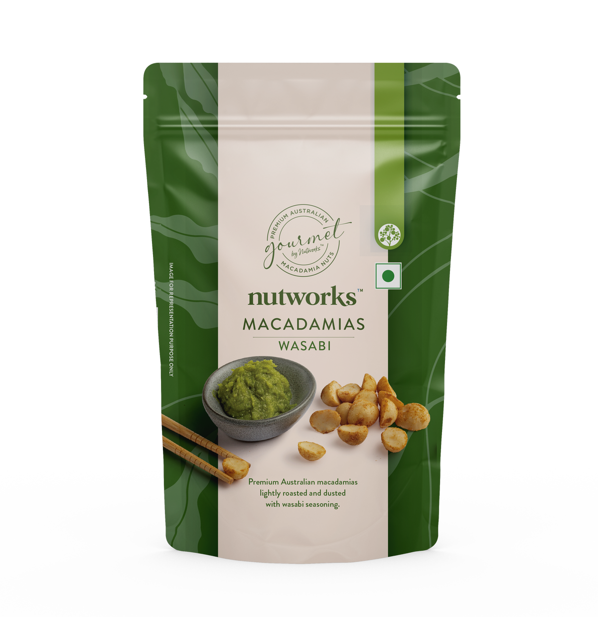 Nutworks Wasabi Macadamias
