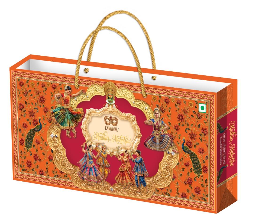Carnival Madhur Mahotsav Assorted Dry Fruits Gift Box 375g