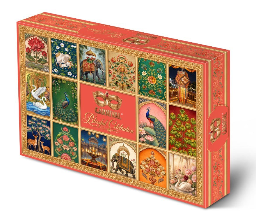 Carnival Blissful Celebration Assorted Nuts & Cranberry Gift Box 400g