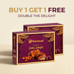 Carnival Premium Dates Delight Buy 1 Get 1 Free – two gift boxes of date and dry fruit bites, 210g each