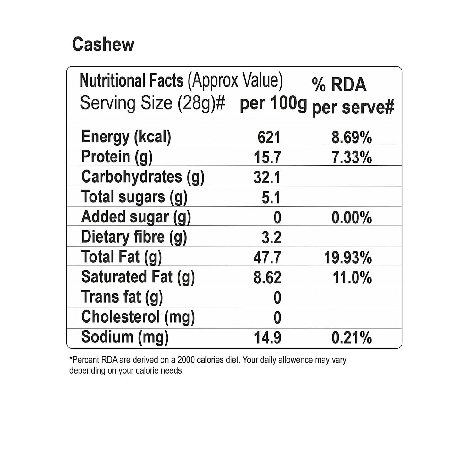 Carnival Cashew 250g