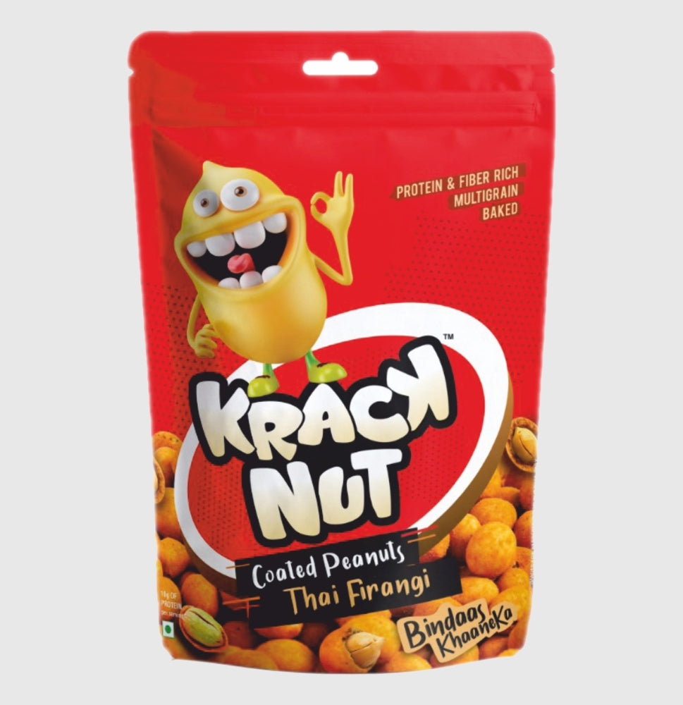 Krack Nut Coated Peanuts Thai Firangi 160g
